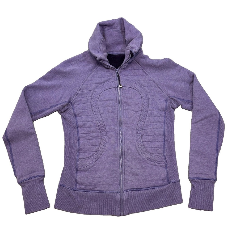 Lululemon Zip Up Purple Womens Size 6 Small/Medium Sweatshirt